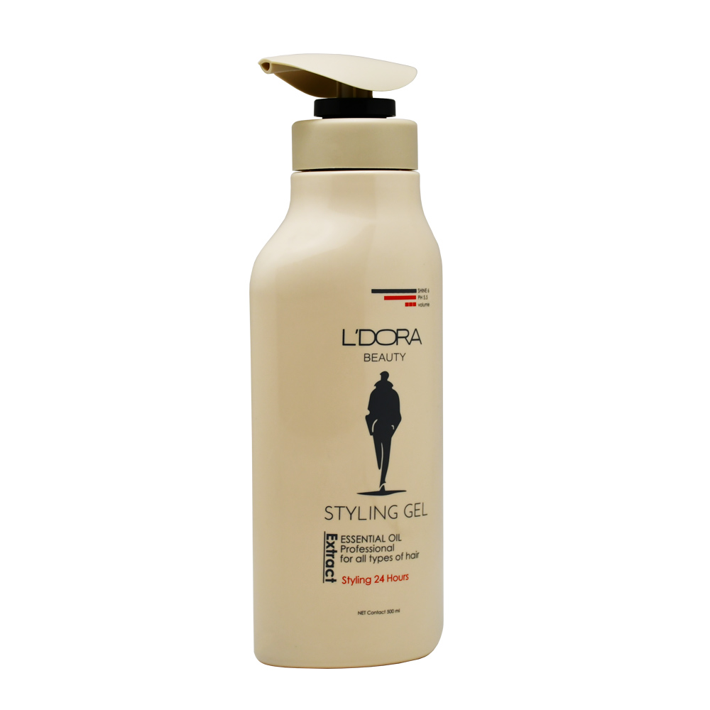 L'dora Strong Keratin Hair Styling Gel, For Men, 500 Ml panberes