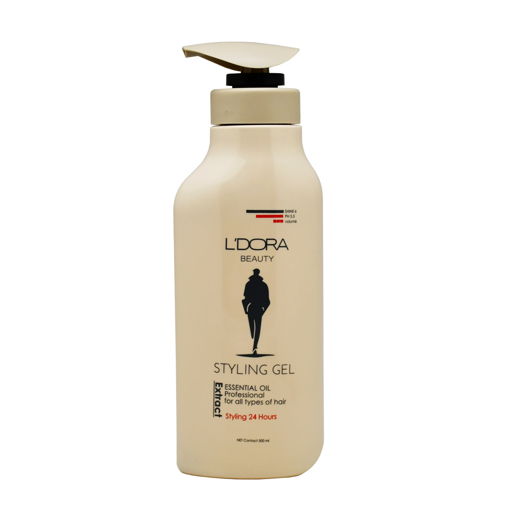 L'dora Strong Keratin Hair Styling Gel, For Men, 500 Ml panberes