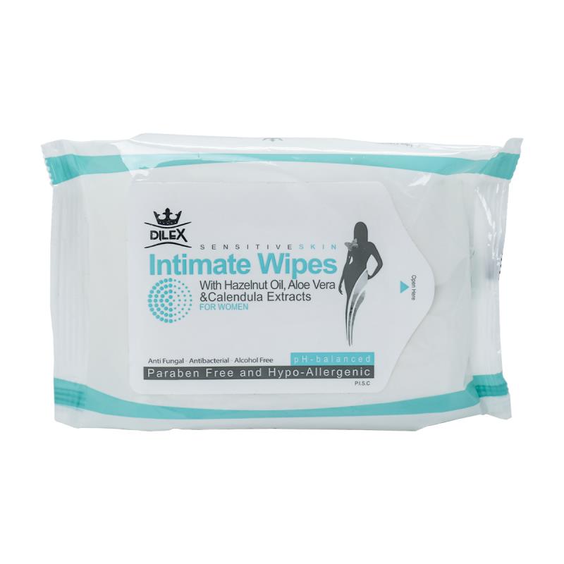 DILEX Hygienic wet wipes for Women 20 pcs