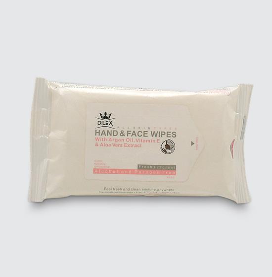 DILEX Hand and Face Wipes 10 pcs